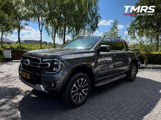 Unfallwagen Ford Ranger Ford Ranger Platinum V6 e-4WD Dubbel cabine Trekhaak Leer Ambiance VOLL! 2024/6