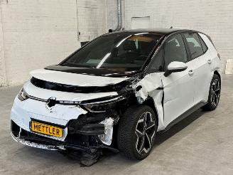 krockskadad bil auto Volkswagen ID.3 Pro Pro S 77 kWh Hatchback 4Dr Elektrisch  150kW (204pk) RWD 2021-11  EBJC; EBJA 2022/10
