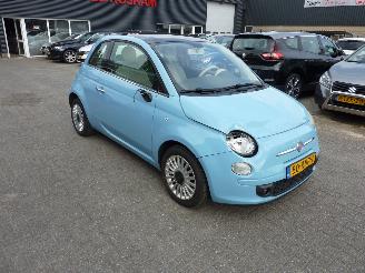 Vaurioauto  passenger cars Fiat 500 0.9 TWINAIR LOUNGE 2011/1