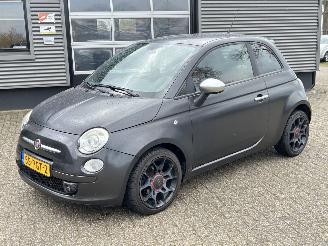 skadebil auto Fiat 500 0.9 TwinAir Blackjack 2011/1