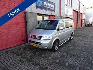 dommages fourgonnettes/vécules utilitaires Volkswagen Transporter 2.5 TDI 300 Budgetline DC LET O P MOTOR LOOPT NIET 100% 2004/6
