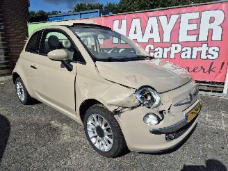 Coche accidentado Fiat 500C 1.4 16v 2013/9