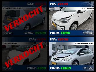krockskadad bil auto Toyota Auris 1.4-16V 2007/11