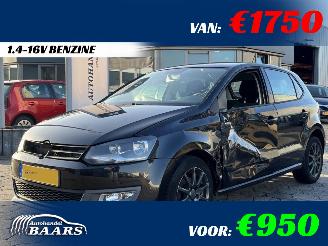 Avarii autoturisme Volkswagen Polo 1.4-16V Comfortline 2010/12