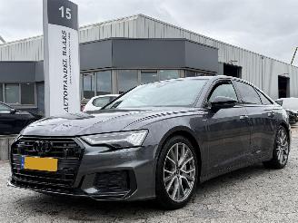 krockskadad bil auto Audi A6 Limousine 50 TFSI e quattro S edition AUTOMAAT 265PK 2022/2