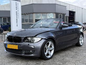 Damaged car BMW 1-serie Cabrio 120i High Executive 2008/5
