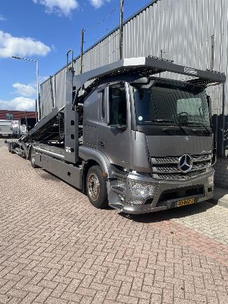skadebil vrachtwagen Mercedes Actros 1940 Autotransporter 8 lader 2016/3