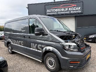 krockskadad bil auto Volkswagen Crafter 2.0 TDI LANG AUTOMAAT AIRCO NAVI 2021/3