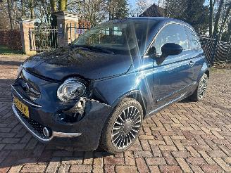 krockskadad bil auto Fiat 500 1.2 Lounge 2017/7