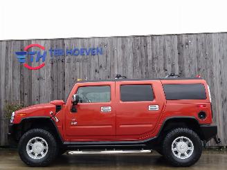 skadebil auto Hummer H2 6.0L V8 4X4 LPG Airco Navi Cruise Trekhaak 236KW Euro 3 2003/9