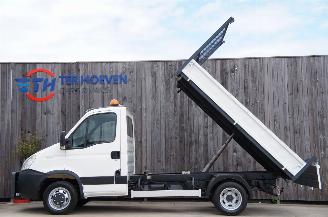 skadebil auto Iveco Daily 35C12 2.3 HPi Kipper Kieper 3-Persoons Trekhaak 85KW 2008/4