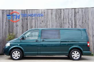 krockskadad bil auto Volkswagen Transporter T5 2.5 TDi Lang Dubbele Cabine Airco Cruise 128KW Euro 4 2004/5