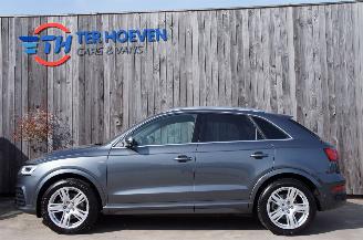 skadebil auto Audi Q3 2.0 TDi S-line Quattro Airco Navi Cruise Pano Stoelverw 110KW Euro 6 2016/9