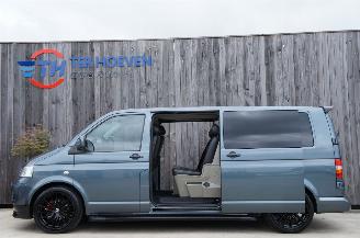 uszkodzony samochody osobowe Volkswagen Transporter T5 2.5 TDi Lang Dubbele Cabine Airco Cruise Metallic 96KW Euro 4 2008/7