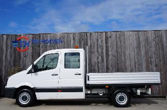 Unfallwagen Volkswagen Crafter 2.0 TDi Dubbele Cabine Open Laadbak Airco Trekhaak 80KW Euro 5 2013/7