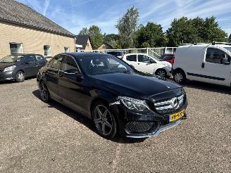 Vaurioauto  passenger cars Mercedes C-klasse 220 CDI Edition 1 REST BPM €550,-!!! 2014/8