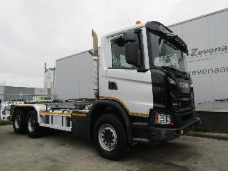 uszkodzony ciężarówki Scania G 450 XT 6x4 Haakarm Airco 2019/2