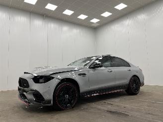 krockskadad bil auto Mercedes C-klasse AMG 63 S Performance Panoramadak 2025/3