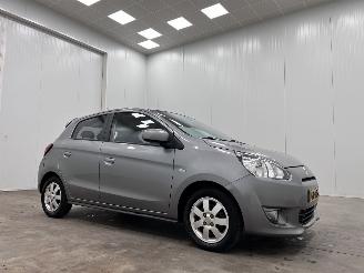 krockskadad bil auto Mitsubishi Space-star 1.0 Bright Airco 2015/6