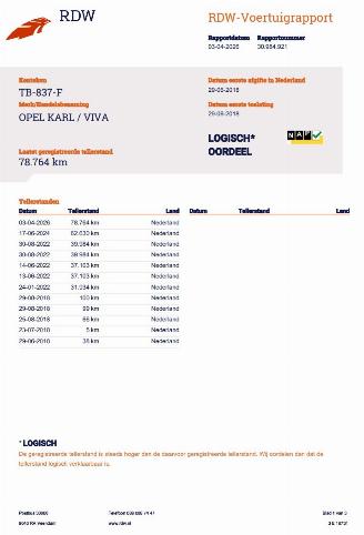 Opel Karl 1.0 ecoFLEX Edition Airco picture 21