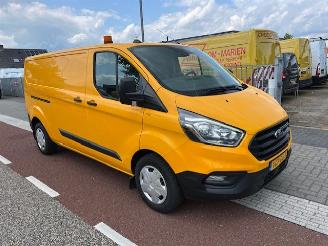 krockskadad bil bedrijf Ford Transit Custom 2.0 TDCI 96KW L2H1 LANG AIRCO KLIMA EURO6 2020/6