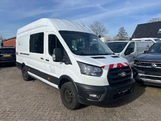 Schade bestelwagen Ford Transit 350 2.0 TDCI 120KW DC 6P MAXI L4H3 RWD KLIMA  58000KM! 2024/5