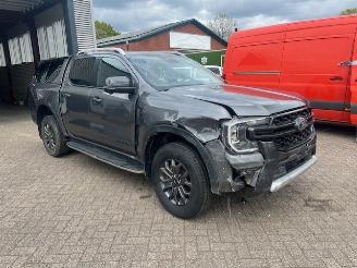 skadebil bedrijf Ford Ranger 2.0D 150KW WILDTRAK DOUBLE CAB.  AUT. KLIMA LEER NAVI 2024/6