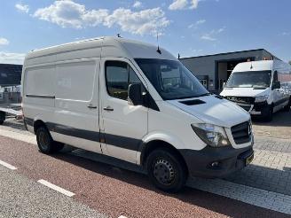 uszkodzony samochody ciężarowe Mercedes Sprinter 516 CDI 120KW DL L2H2  AIRCO KLIMA EURO6 2017/1