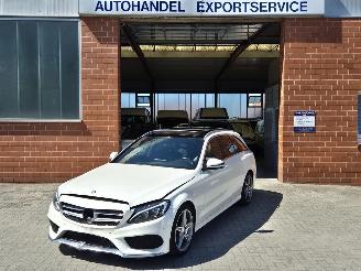 uszkodzony samochody osobowe Mercedes C-klasse C 300 BlueTec Hybrid, 150KW, Climatecontrol 2015/6