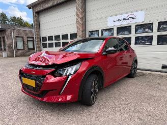 krockskadad bil auto Peugeot e-208 EV GT Pack 50 kWh Navi Clima NAP ! 2022/6