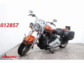 dommages motocyclettes  Harley-Davidson  107 FLDE Softail Deluxe 5HD Jekill & Hyde ABS LED 18.643 km! 2019/9