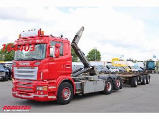 uszkodzony ciężarówki Scania R R480 Joab + Kelberg 6X2 Anhänger 2007/4