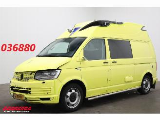 škoda dodávky Volkswagen Transporter 2.0 TDI 205 PK DSG RTW Ambulance LED Leder Cruise PDC 2019/10