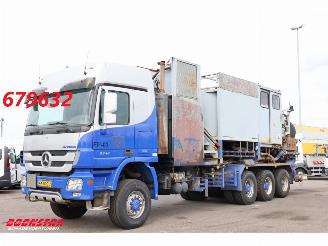 okazja ciężarówki Mercedes Actros 3344AK 8/6X6 Manual Blatt/Blatt 2x PTO 2x Pump 2013/7