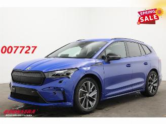 Voiture accidenté Skoda Enyaq 85 Sportline Matrix ACC LRHZ Camera Memory 2024/9