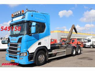 uszkodzony ciężarówki Scania R R500 6X2 Retarder VDL Haakarm Standclima Leder Navi Camera 2019/4