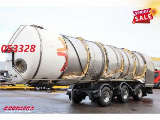 krockskadad bil oplegger LAG  Hobur O-3-45T 36m3 3-Asser 2X Lift BY 2017 2017/3