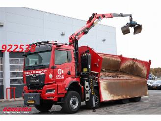 skadebil vrachtwagen MAN TGS 43.510 8X8 Widespread Palfinger Q170Z84TI Kran 62.358 km!! 2024/1