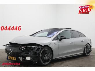 Damaged car Mercedes EQE AMG 53 4MATIC+ 90 kWh Pano 360° HUD AR Burmester 830 km!! 2025/6