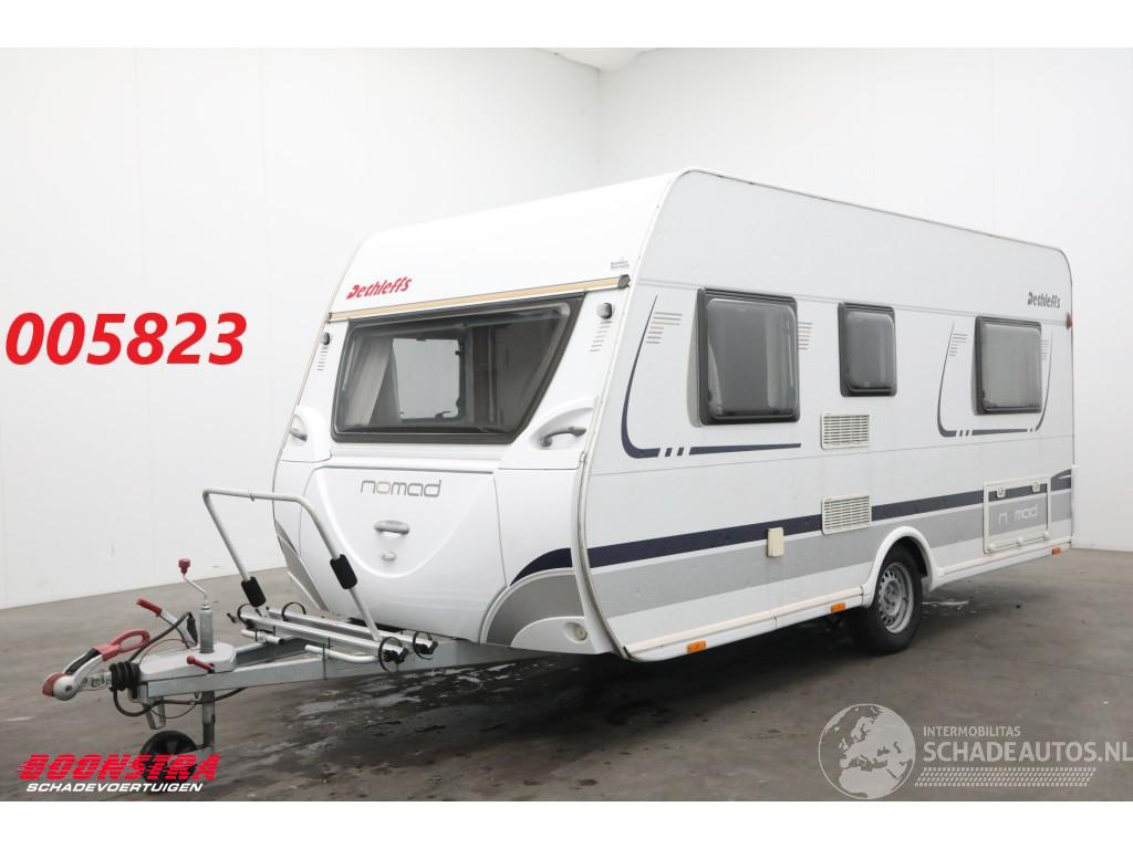 Dethleffs Nomad 460 Rondzit Frans Bed Fietsendrager Luifel