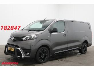 danneggiata veicoli commerciali Toyota Proace 2.0 D-4D Aut. 177 PK Black Line Long Leder Navi Clima Cruise PDC AHK 2020/8