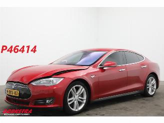 skadebil auto Tesla Model S 85 Base Leder Cruise Camera SHZ 2014/9
