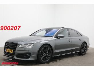 Schadeauto Audi S8 4.0 TFSI Plus Quattro Ceramic Solar B&O Massage Carbon 360° AHK 2016/9