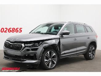 Schadeauto Skoda Kodiaq 2.0 TDI 200 PK DSG 4X4 Laurin & Klement Pano Leder ACC LRHZ Ventilatie AHK 2024/3