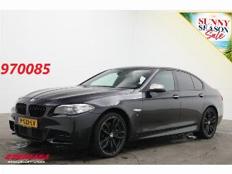 Damaged car BMW 5-serie M550xd Diebstahlschaden Schuifdak Memory ACC H/K Leder Camera SHZ 2015/9