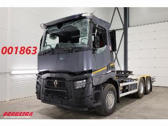 danneggiata veicoli industriali Renault C 480 ACC 2X PTO Hydrauliek AJK Kip / Schiebe 6X4 144.786 km! 2023/4