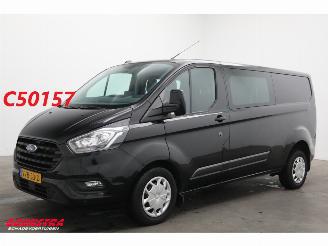 danneggiata veicoli commerciali Ford Transit Custom 2.0 TDCI 130 PK Aut. L2-H1 DoKa 6-Pers. Navi Airco Cruise PDC 2023/4