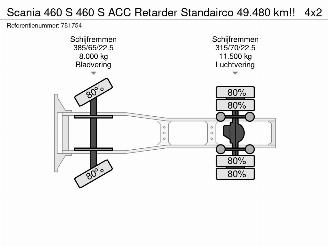 Scania  S 460 S ACC Retarder Standairco 49.480 km!! picture 45