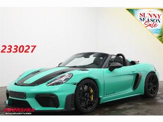Vaurioauto  passenger cars Porsche 718 Spyder RS Weissach PCCB Chrono Lift PTS 227 Lightergreen 2024/3
