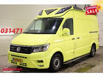 Ocazii auto utilitare Volkswagen Crafter 2.0 TDI 175 PK DSG Ambulance RTW 2X Schuifdeur Leder Lucht 360° Camera 2019/12